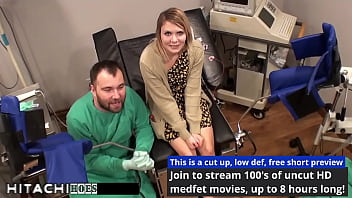 Lesbian gets mandatory hitachi orgasms from doctor tampa olivia kassady