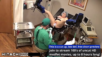 Lesbian gets mandatory hitachi orgasms from doctor tampa olivia kassady