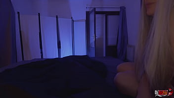 Sexy stepmom seduces stepson to fuck her pussy