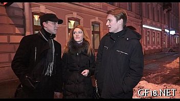 This naughty teen beauty