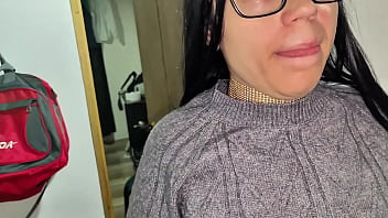 I accompany my step cousin to the mall because i like what he makes me do when i arrive