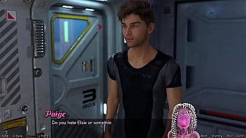 Stranded in space #91 stretching out with big boobs milf