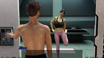 Stranded in space #91 stretching out with big boobs milf