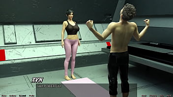 Stranded in space #91 stretching out with big boobs milf