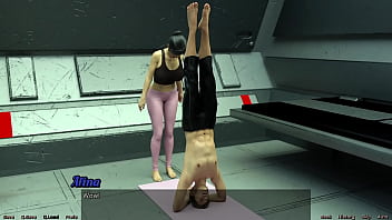 Stranded in space #91 stretching out with big boobs milf