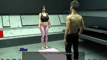 Stranded in space #91 stretching out with big boobs milf