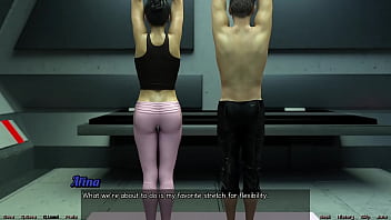 Stranded in space #91 stretching out with big boobs milf