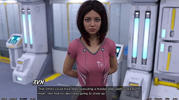 Stranded in space #91 stretching out with big boobs milf