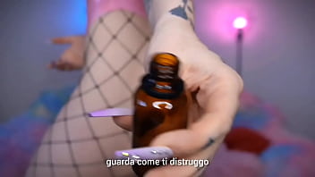 Stupido gooner findom aroma ita latex joi femdom aroma bionda italiana dominazione finanziaria dialoghi in italiano gooning