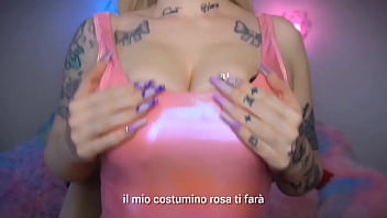 Stupido gooner findom aroma ita latex joi femdom aroma bionda italiana dominazione finanziaria dialoghi in italiano gooning