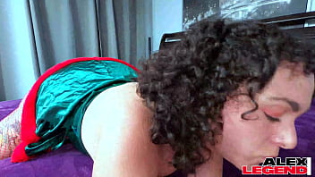 Chubby mature betty buttplug milks a big dick dry