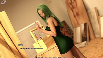 Taboo university #54 green haired feminist begs me to skull fuck her with my big white cock