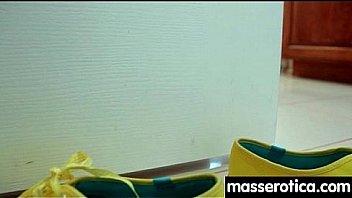 Sensual lesbian massage leads to orgasm 14