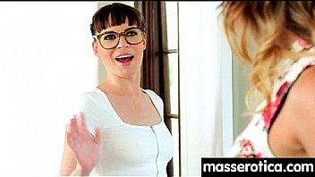 Sensual lesbian massage leads to orgasm 14