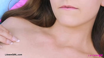 Alluring model naked close up