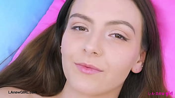 Alluring model naked close up