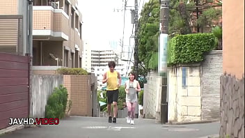 Uika hoshikawa's passionate encounter under tokyo lights