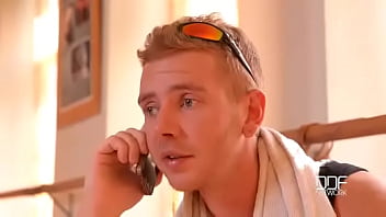 The gym king two sexy teens enjoy bro's hard cock