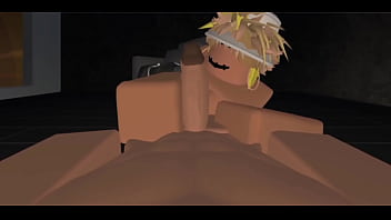 Blonde bitch gets filled for robux