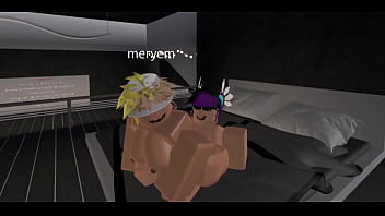 Blonde bitch gets filled for robux