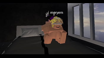 Blonde bitch gets filled for robux