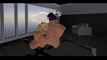 Blonde bitch gets filled for robux