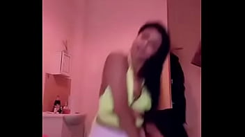 Tit falls out while she is dancing online