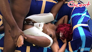 Hd passionate romantic sex on the couch ️