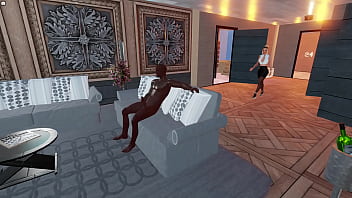 Mady helps her neighbour