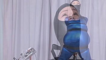 Inflating belly fake