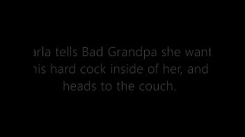 Nanny rides a 3d old cock in secondlife