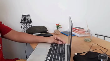 Mature woman had anal sex with a computer technician