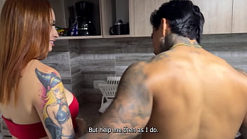 My stepmother can't refuse to fuck me while my step dad is away