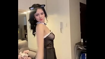 Sexy Asian Bunny Costume Play thumbnail