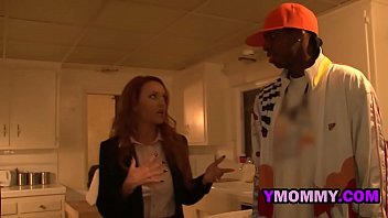 Ymommy 28 12 217 janet holds a private open house and takes on three guys 2