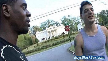 Blacks On Boys Gay Bareback Hardcore Fuck Video 19 thumbnail
