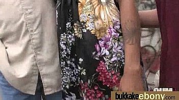 Dp with german ebony bukkake teen 23