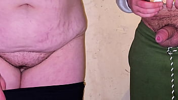 I jerk off his dick my co worker on my lunch break