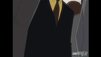 Hentai – manoseando a tetona milf caliente en tren público sin censura