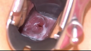 Gyno dildos in her deep vagina cunt