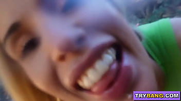 Bangbros spanish babe mellany lapiedra fucks with gusto outdoors for the world to see