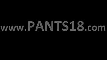 Blond babe in nylons teasing for a cam