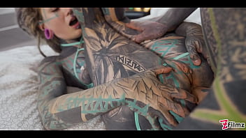 Tattooed Girl Deep Anal Pounding thumbnail