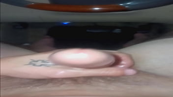 Pre cum covered massive cock explodes epic cum shot