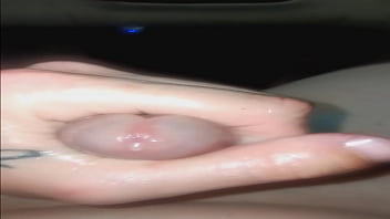 Pre cum covered massive cock explodes epic cum shot