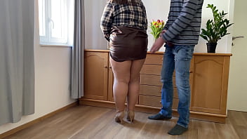 No sex but you can cum on your mother in law's fat ass