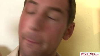 Jordan kingsley is bored with her husband so she is flirting with the cable repair guy the dude never mind getting filmed he just keeps fucking her