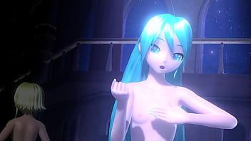 Hatsune miku y gumi desnudas bailando mod