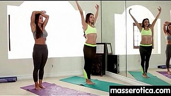 Massage therapist giving her patient some unknowing love 8