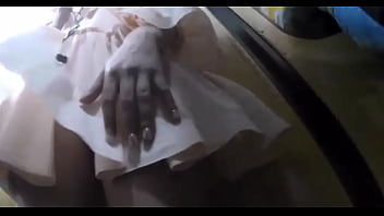 Assembling young pussies and caressing their pussies